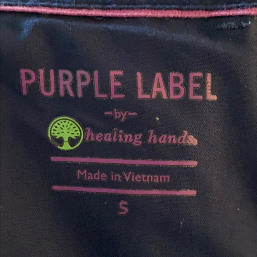 Purple label healing hands scrub pants